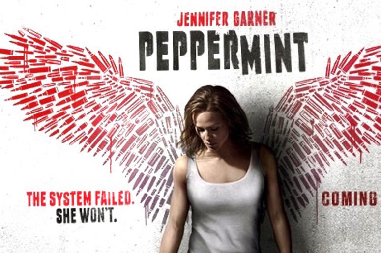 Peppermint med Jennifer Garner
